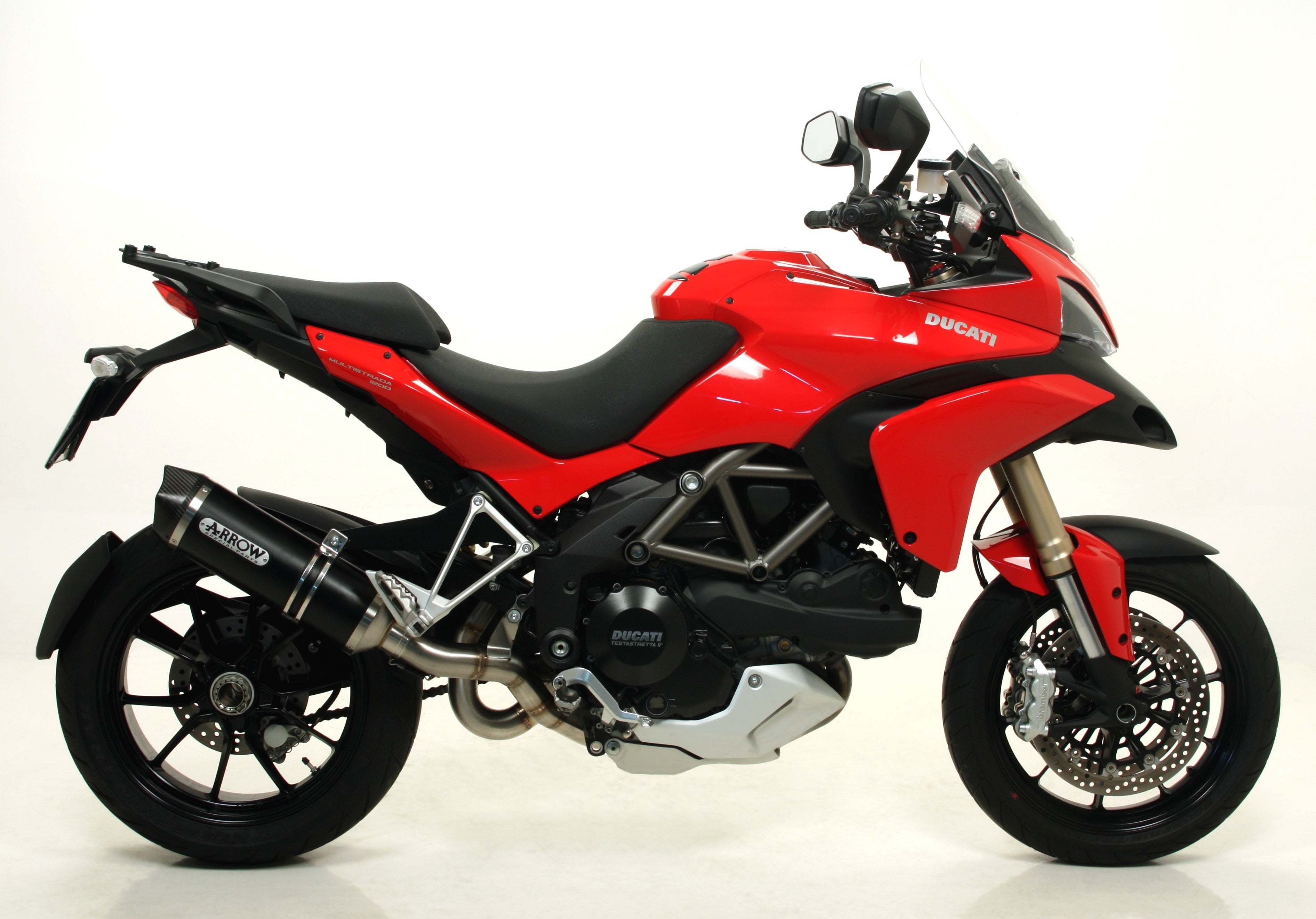 COMPLETE EXHAUST APP RACE-TECH TIT-CARB ARROW DUCATI MULTISTRADA 1200 10-14