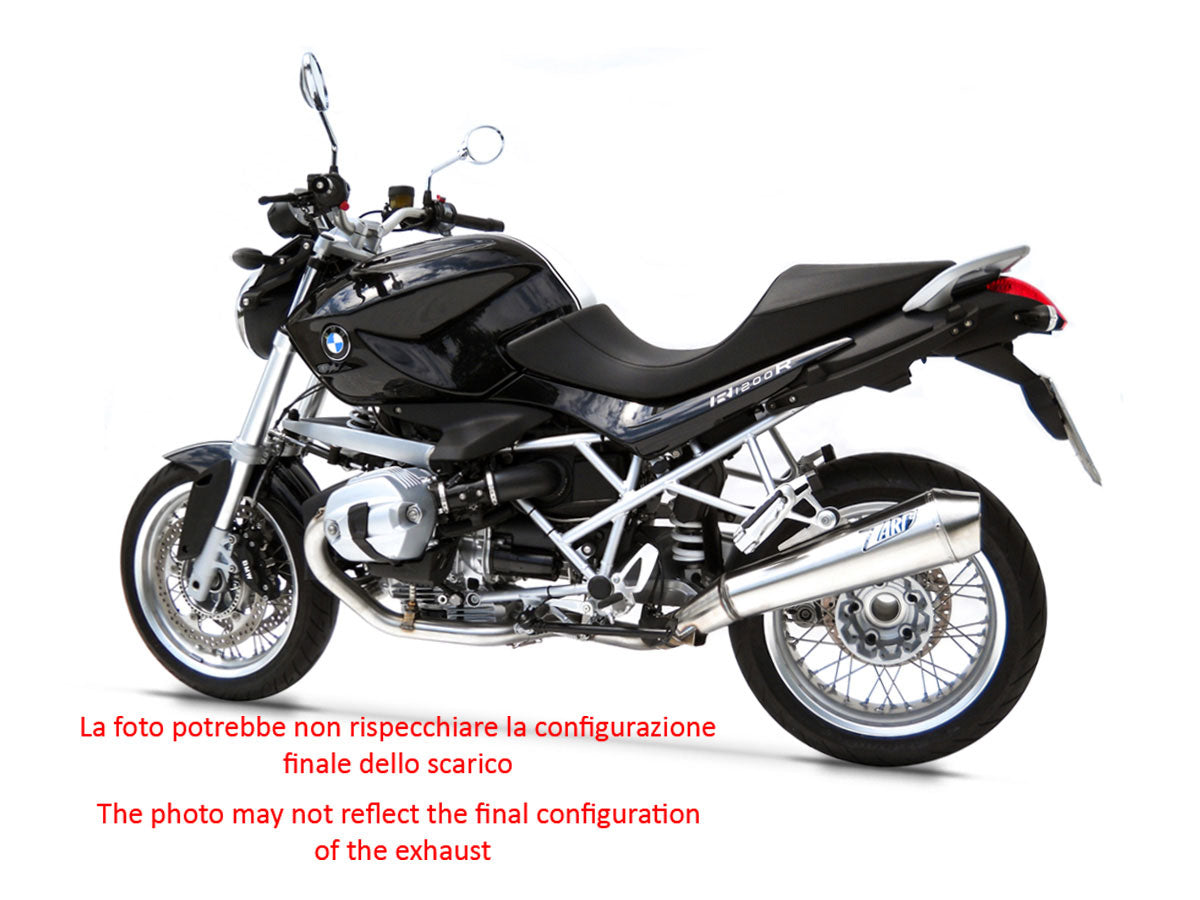 TERMINALE SCARICO ZARD CONICO INOX-CARB RACING BMW R 1200 R 2011 - 13