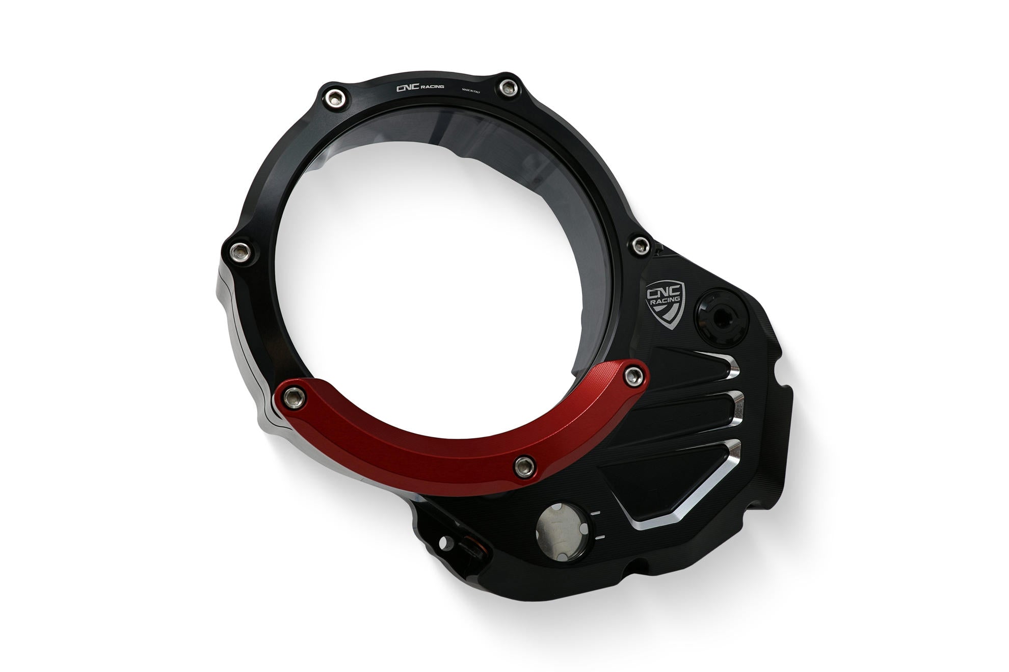 CLEAR COVER OIL BATH CLUTCH PROTECTOR CNC RACING DUCATI SUPERBIKE 848 EVO CORSE