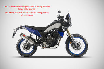 TERMINALE SCARICO ZARD TITANIO RACING YAMAHA TENERE' 700 2019-20