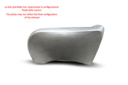FIANCATINE LATERALI ZARD INOX SPAZZOLATO SX TRIUMPH BONNEVILLE T120 2016-19