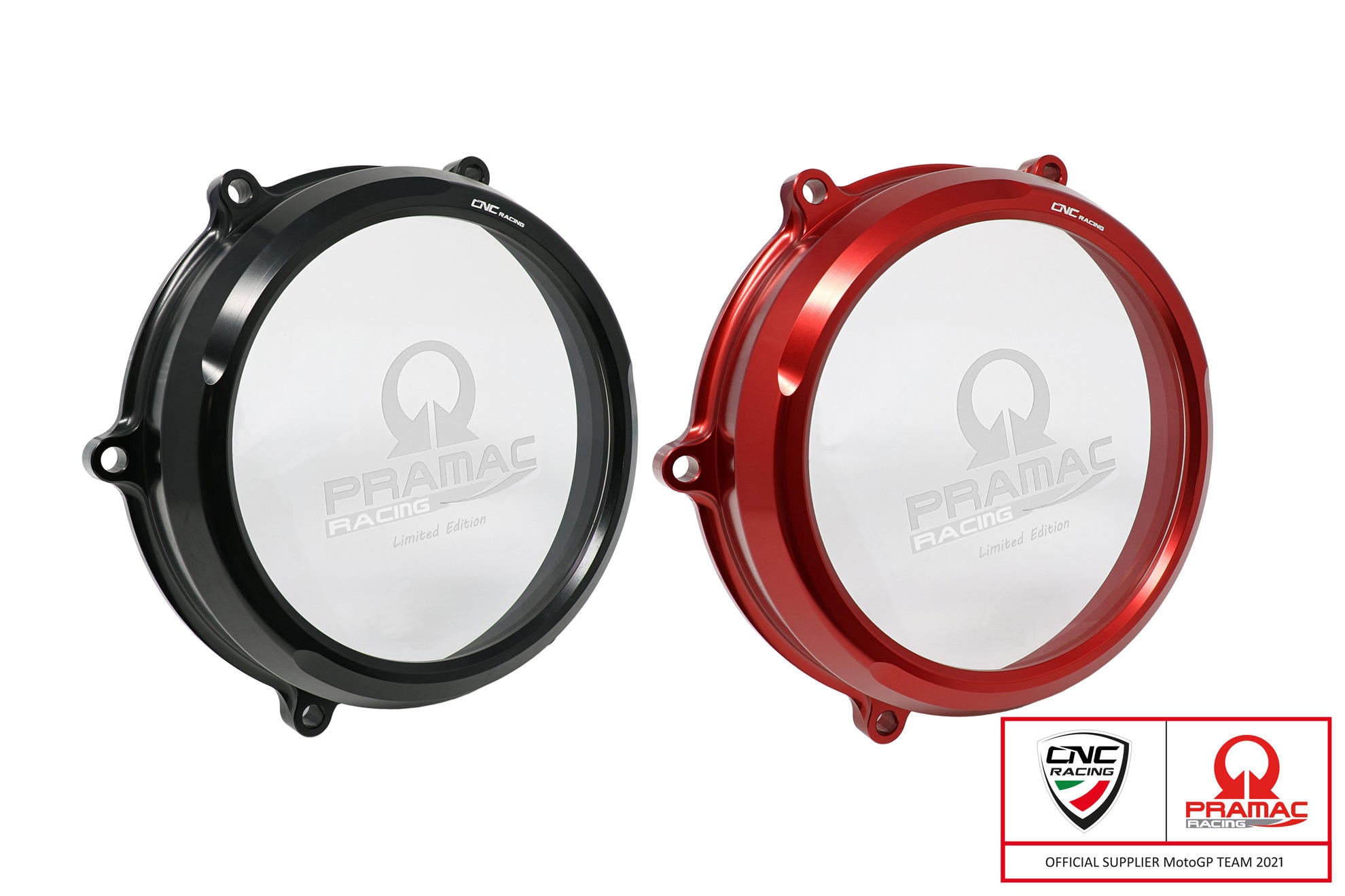 CARTER TRASPARENTE PRAMAC FRIZIONE CNC RACING DUCATI STREETFIGHTER V4 / S