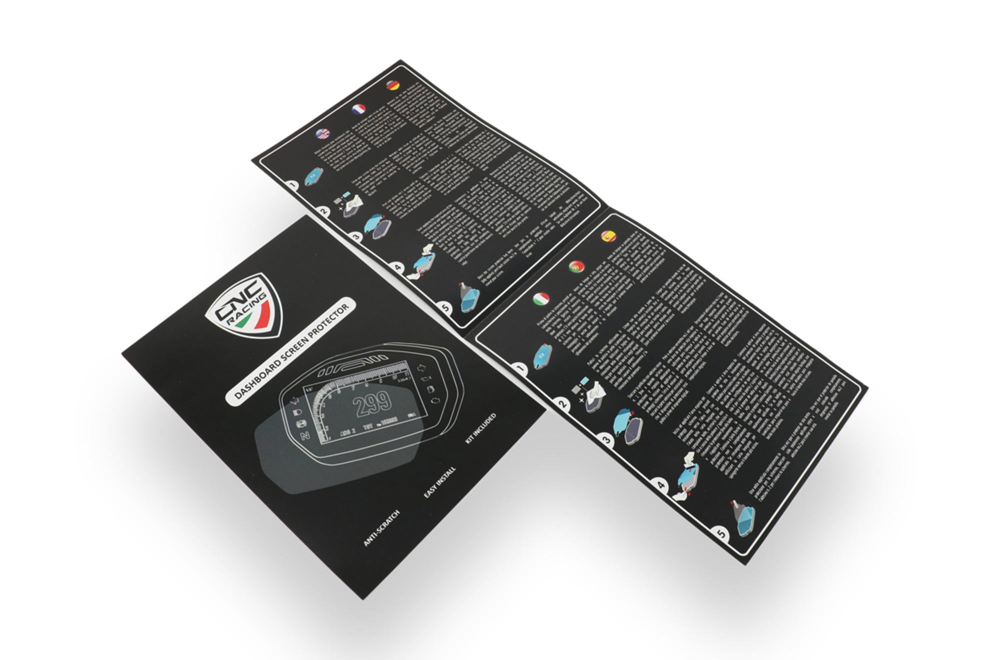 DASHBOARD SCREEN PROTECTORS CNC RACING MV AGUSTA DRAGSTER 800 RR 2015 17