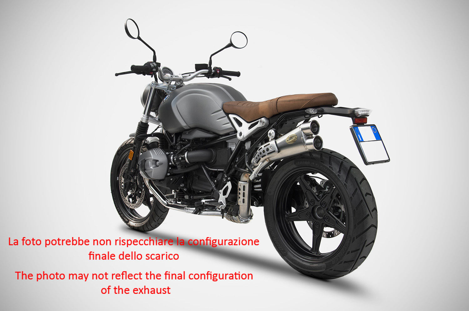 DOPPIO SCARICO ZARD SPECIAL EDT INOX EURO5 BMW R NineT URBAN GS 2021-23
