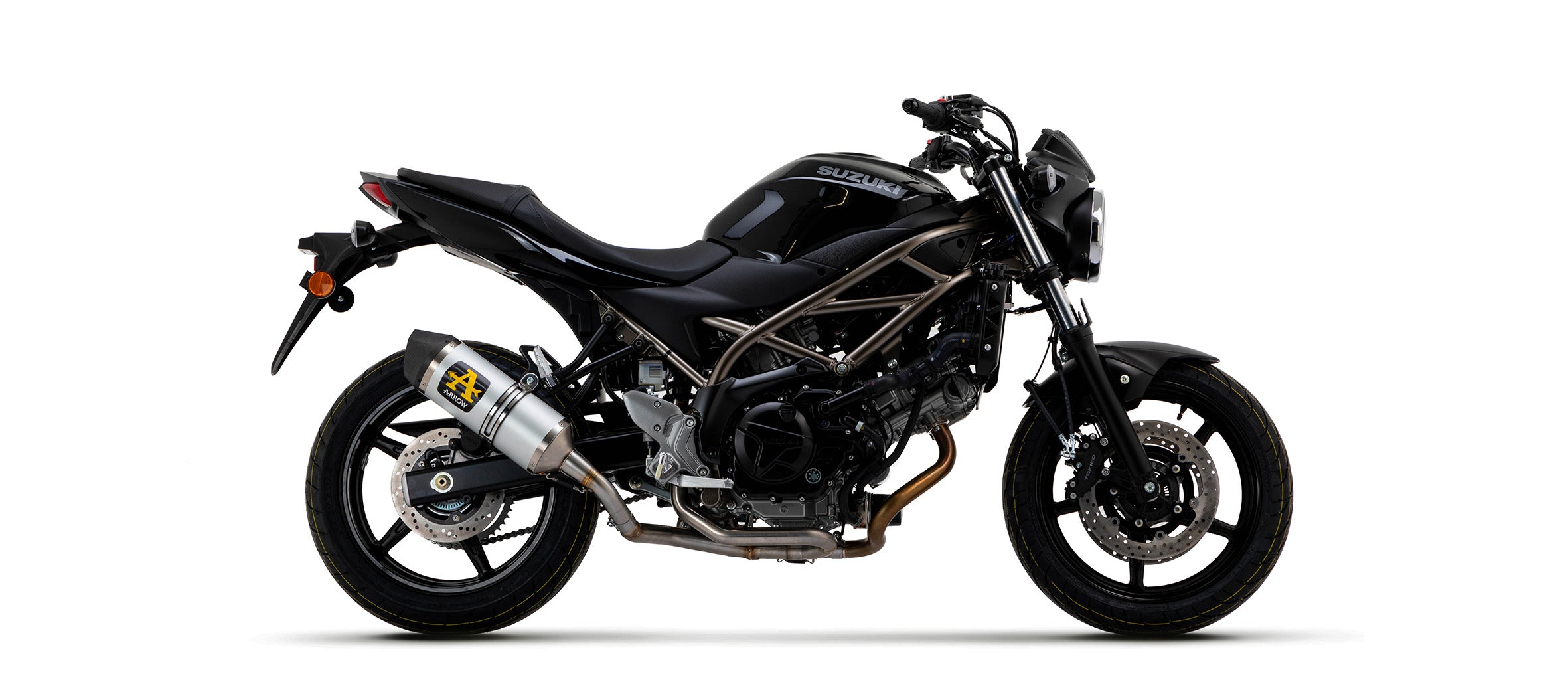 SCARICO MARMITTA RACE-TECH TITANIO-CARBONIO ARROW SUZUKI SV 650 2016-22