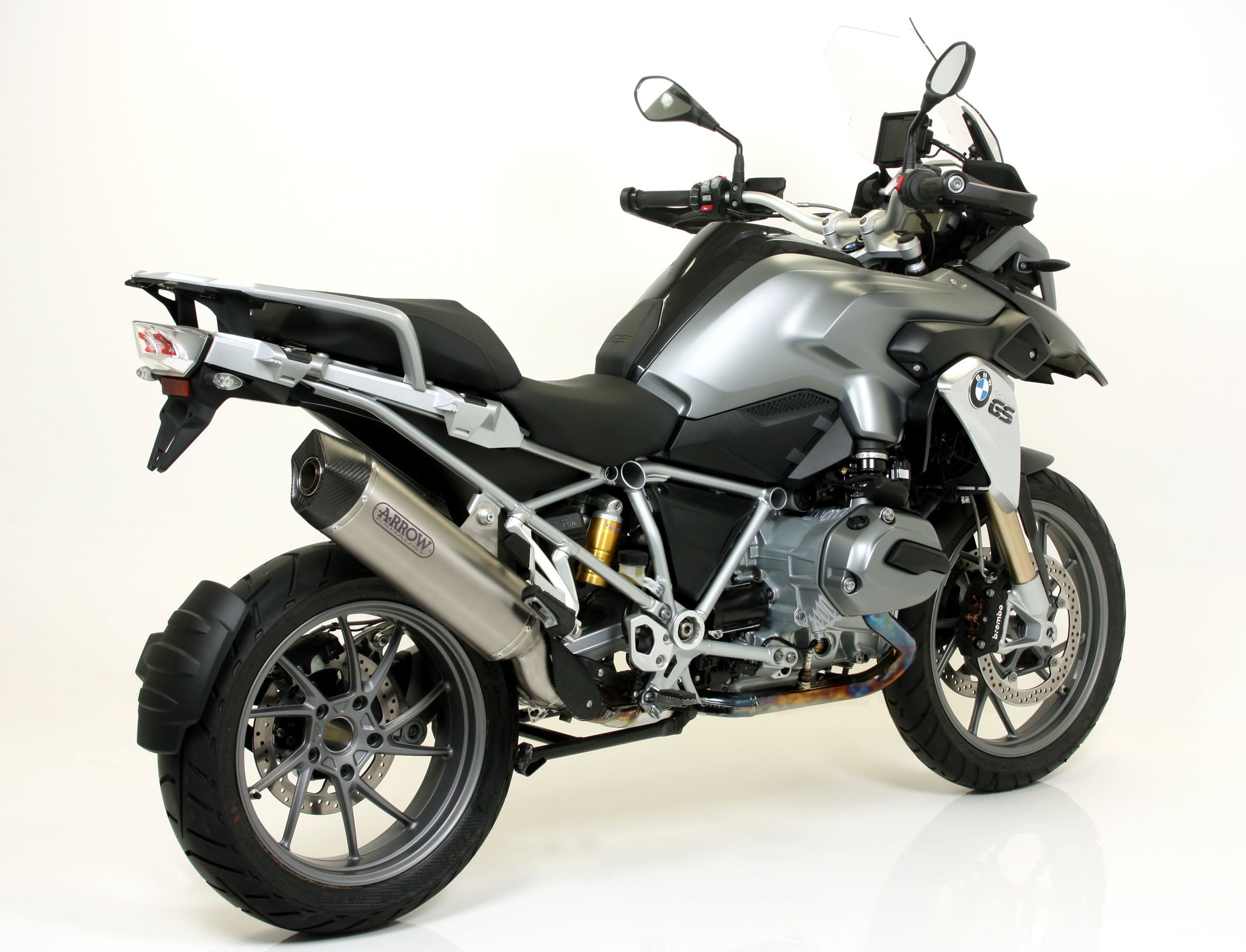 SILENCER MAXI RACE-TECH TITANIUM-CARB ARROW BMW R 1200 GS 2013-18