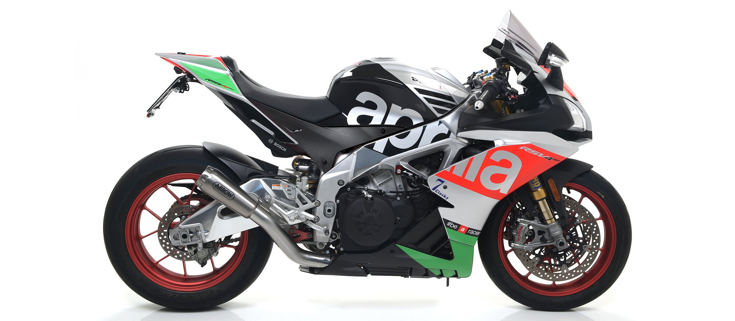 KIT SILENCER PRO-RACE NICHROM ARFOW APRILIA RSV 4 RF 2017-18