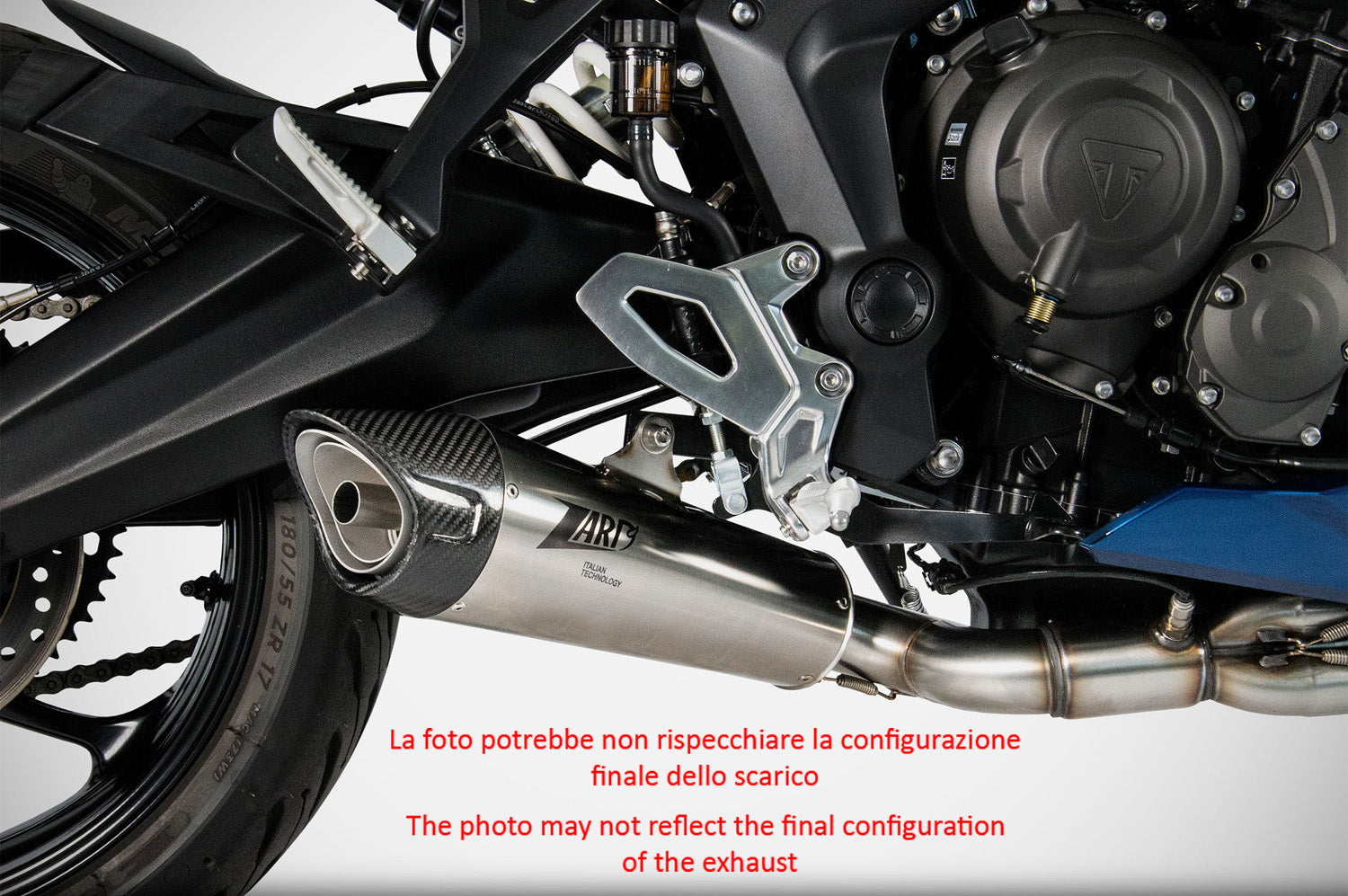 COMPLETE EXHAUST ZARD STEEL APPROVED EURO5 TRIUMPH TIGER SPORT 660 2021-23
