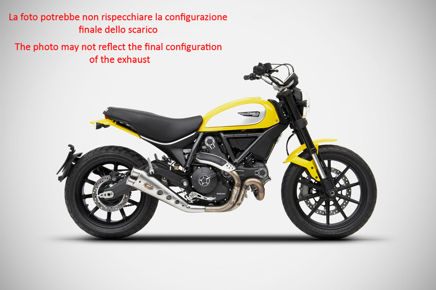 TERMINALE SCARICO ZARD LIMITED EDITION INOX EURO3 DUCATI SCRAMBLER 800 2015-19