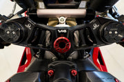 TRIPLE CLAMPS TOP YOKE PRAMAC CNC RACING DUCATI PANIGALE V4 / S / R