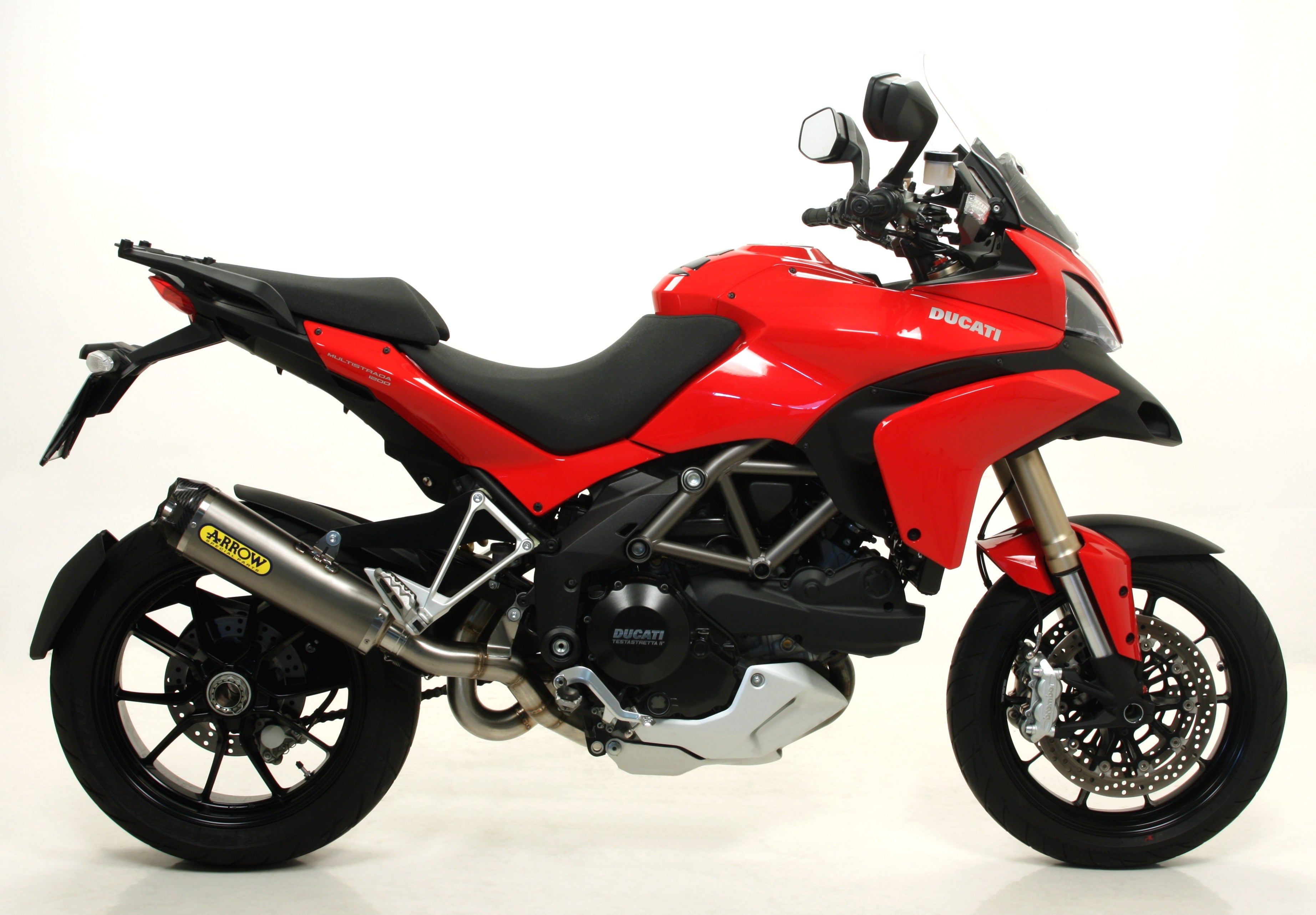 COMPLETE EXHAUST APP WORKS IN TIT-CARB ARROW DUCATI MULTISTRADA 1200 10-14
