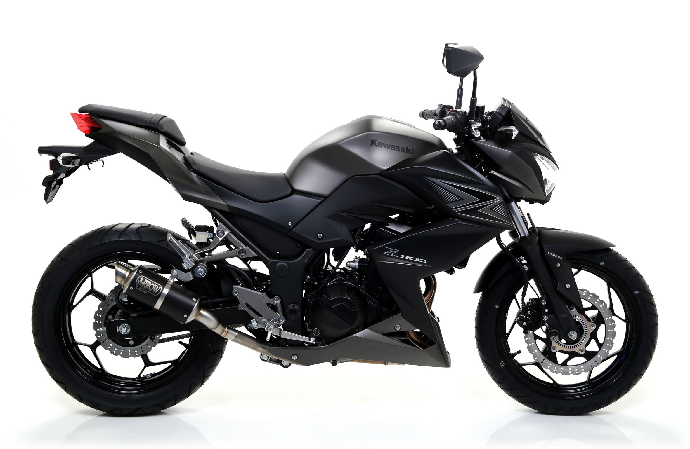 SCARICO MARMITTA GP2 FULL TITANIO ARROW KAWASAKI Z 300 2015-16