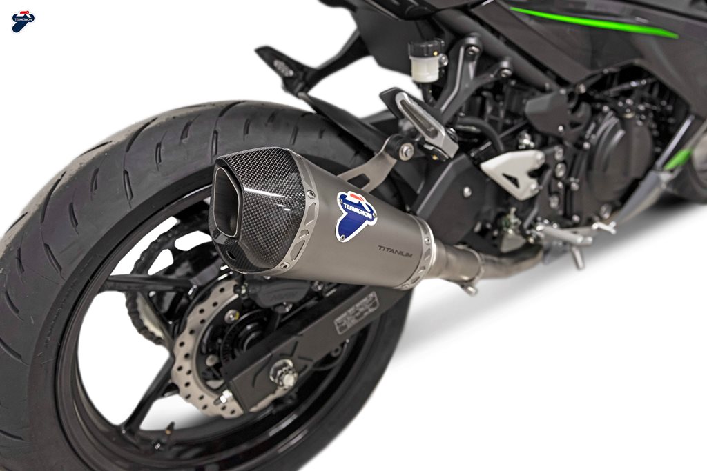 TERMINALE SCARICO TERMIGNONI RELEVANCE TITANIO KAWASAKI Z 400  NINJA 400 2018 19