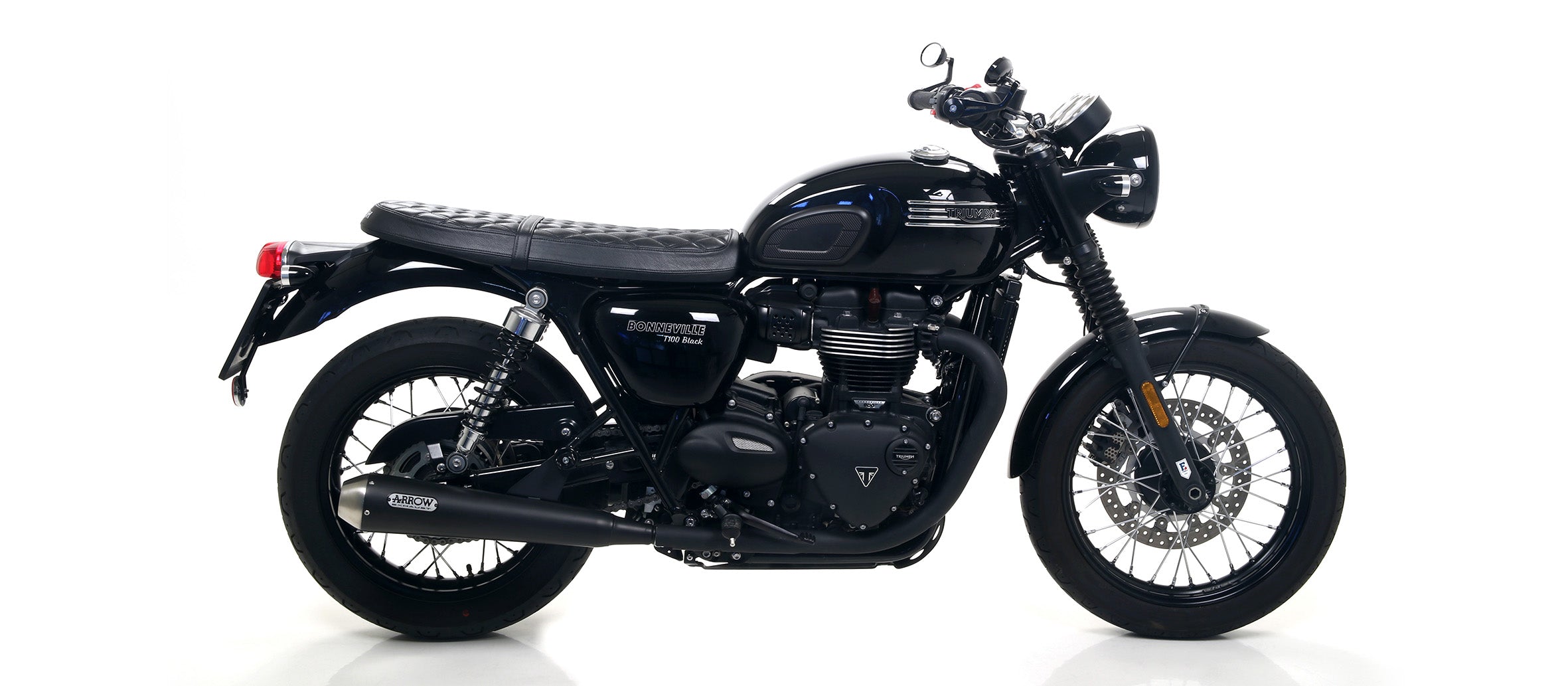 SILENCER PRO-RACING NICHROM (DX+SX) ARROW TRIUMPH BONNEVILLE T100 2017-20