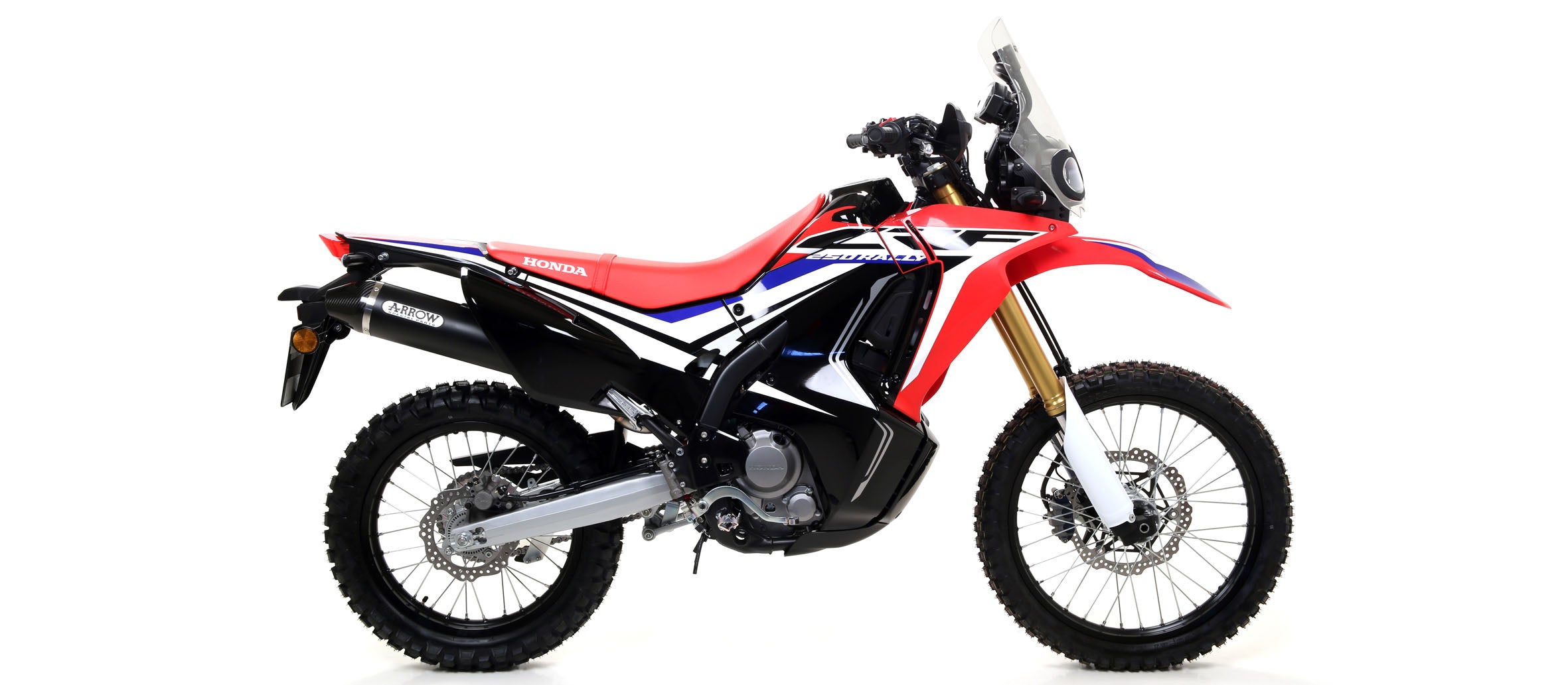 KIT SILENCER APPR. EC+ECE THUNDER TITANIUM-CARB ARROW HONDA CRF 250 RALLY 17-18