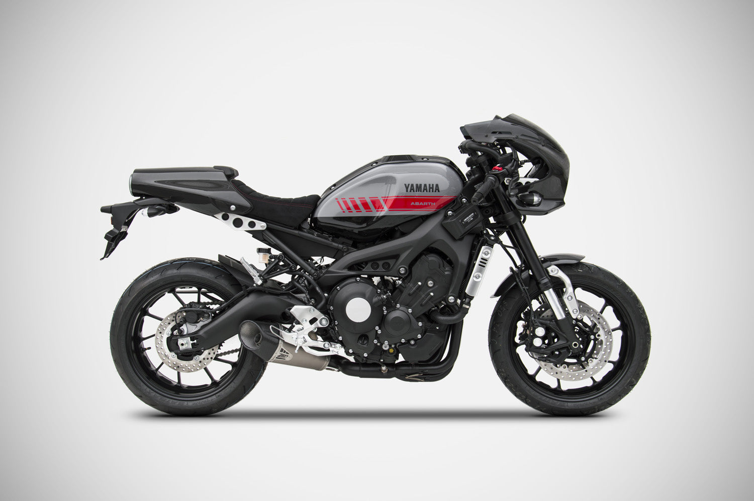 EXHAUST 3 - 1 ZARD LOW RACING STAINLESS STEEL YAMAHA XSR 900 2017-20