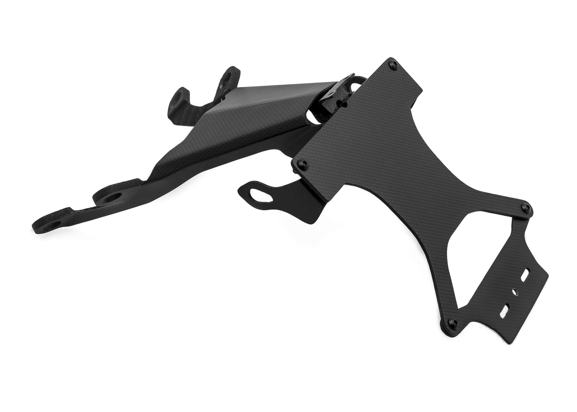 PORTA TARGA REGOLABILE CARBONIO OPACO DUCATI MONSTER 1200 / S 2014 - 16