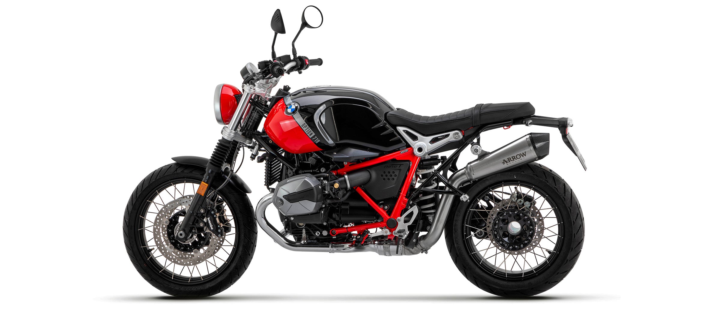 SILENCER X-KONE NICHROM ARROW BMW R NINE T SCRAMBLER 2021-22