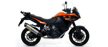 TERMINALE ARROW MAXI RACE-TECH TITANIO-CARBONIO KTM 1090 ADVENTURE 17-19