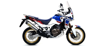 TERMINALE ARROW MAXI RACE-TECH TITANIO-CARBONIO HONDA AFRICA TWIN 1000 ADV 18-19