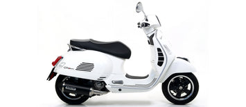 SCARICO COMPLETO ARROW OMOLOGATO ALLUMINIO NERO PIAGGIO VESPA GTS 300I.E. 17-18