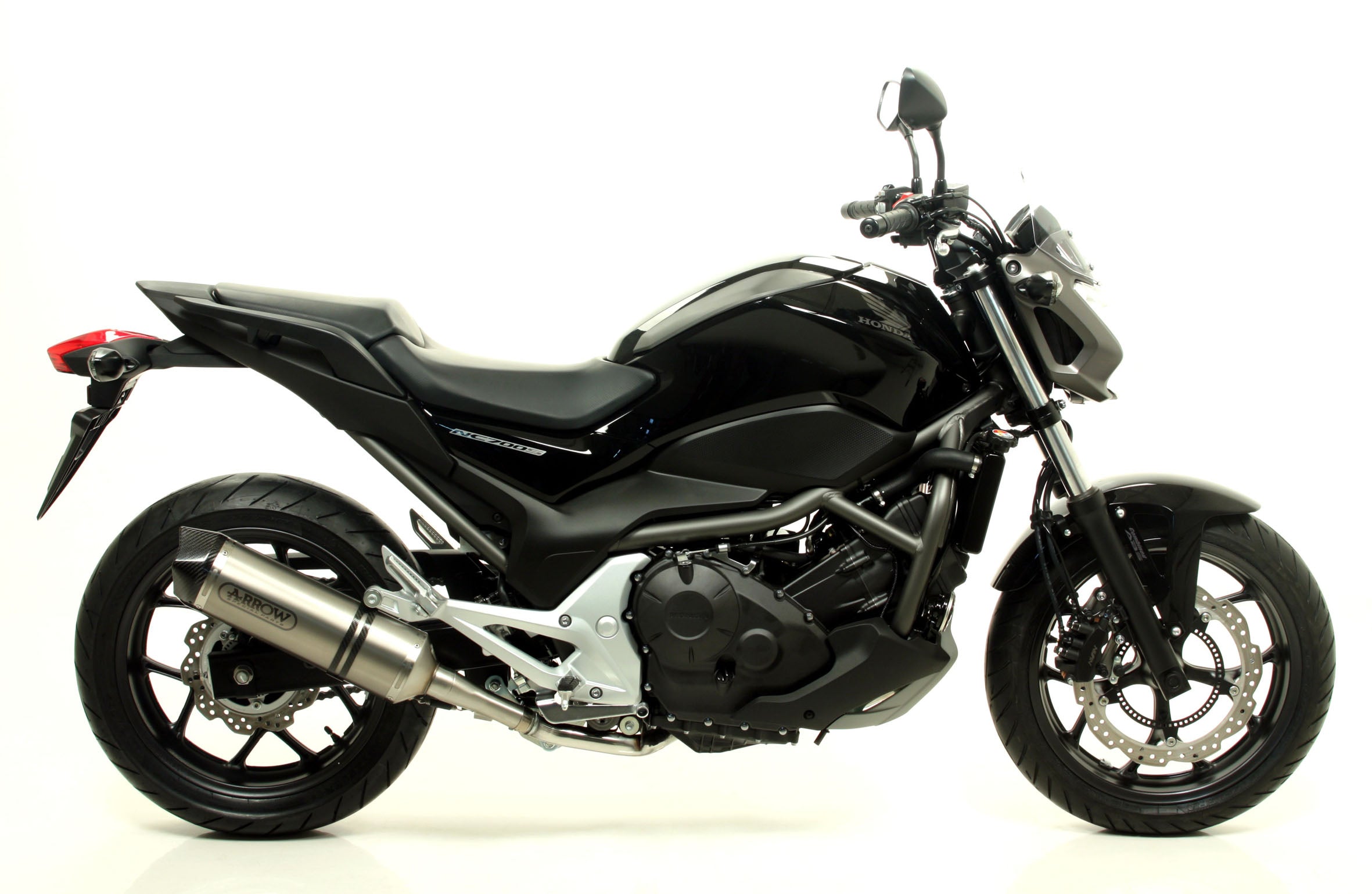 SILENCER RACE-TECH TITANIUM-CARB ARROW HONDA NC 700 S 2012-14
