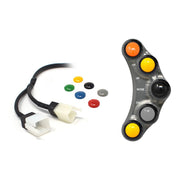 RACING LEFT HANDLEBAR SWITCH TITANIUM JETPRIME APRILIA RSV4 / R 2009 - 10