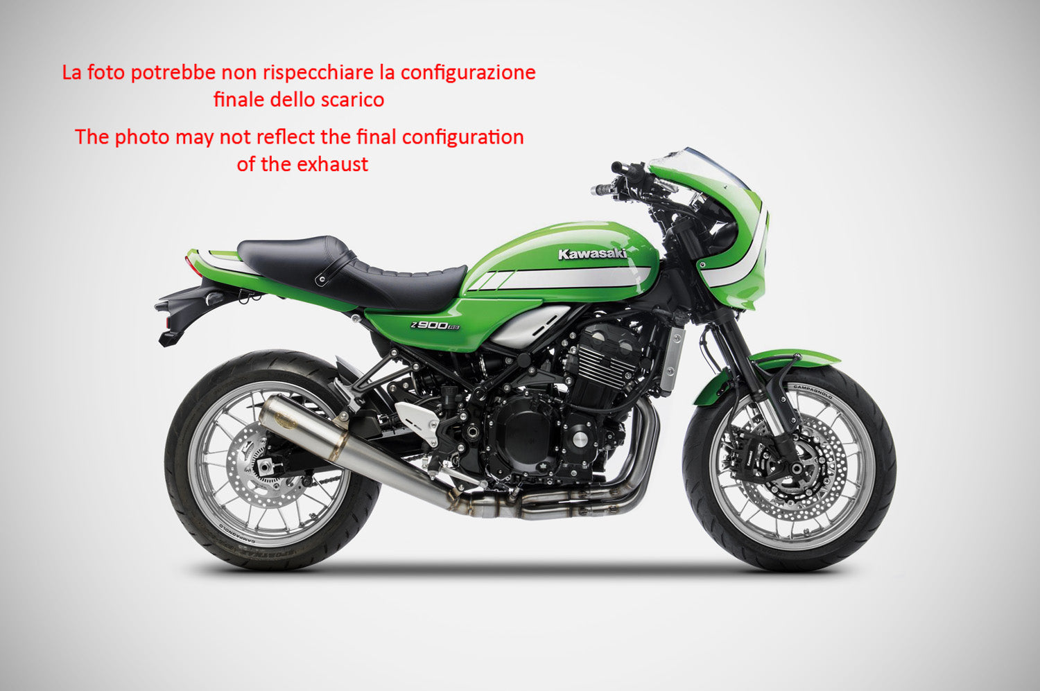 SCARICO COMPLETO ZARD INOX OMOLOGATO EURO4 KAWASAKI Z900 RS 2018-20