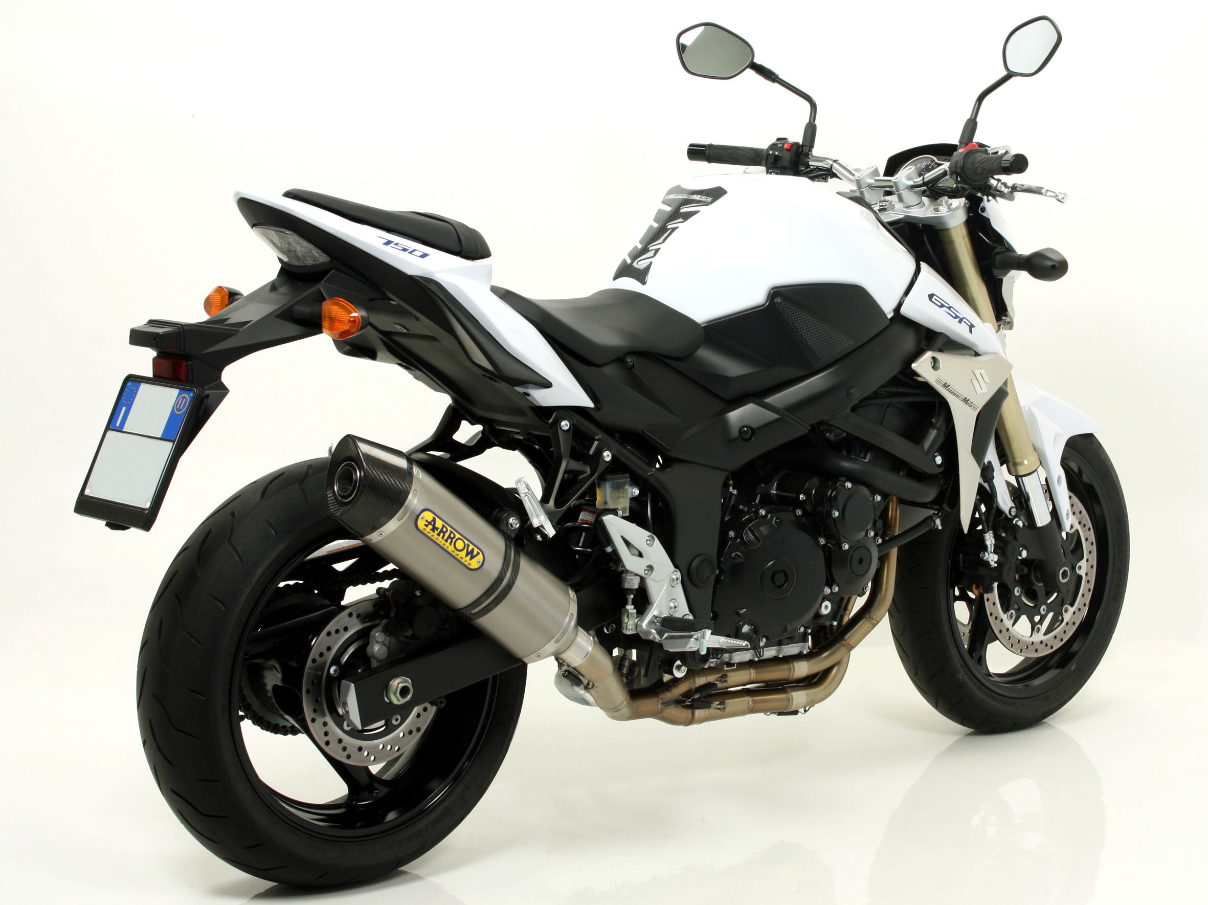 SCARICO COMPLETO RACE-TECH TITANIO-CARBONIO ARROW SUZUKI GSR 750 2011-16