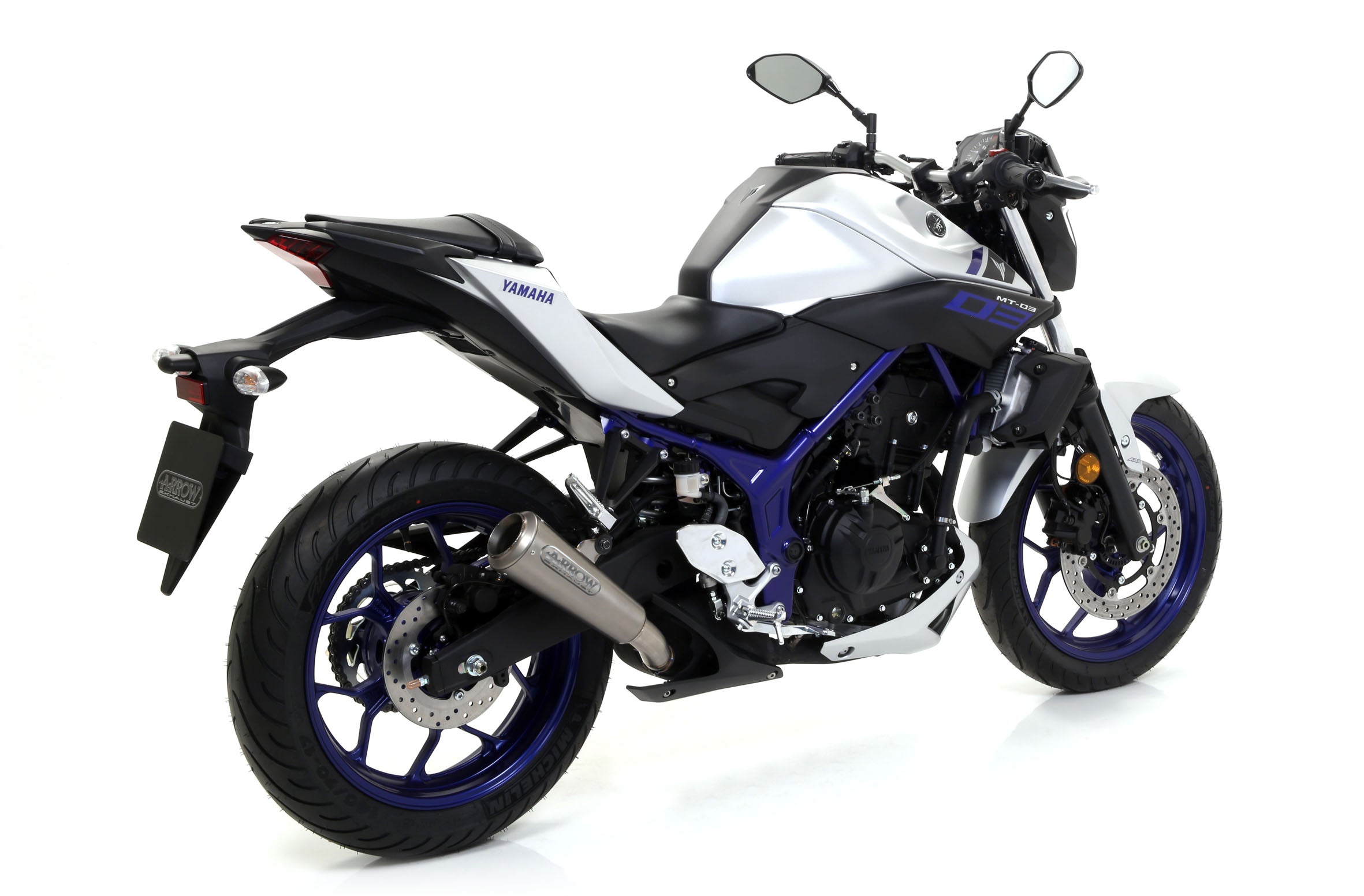 SILENCER PRO-RACE NICHROM ARROW YAMAHA MT-03 2016-19