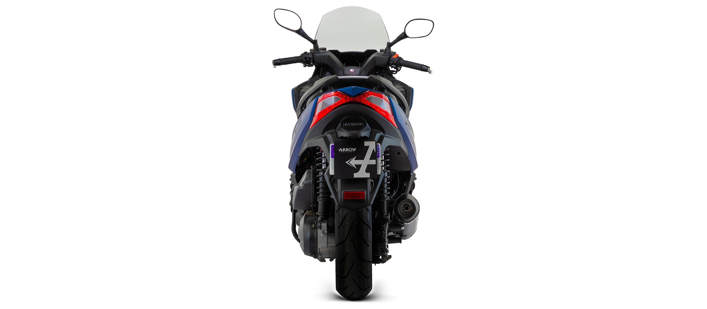 SCARICO COMPLETO URBAN ALLUMINIO NERO-INOX NERO ARROW KYMCO X-TOWN 125 21-22