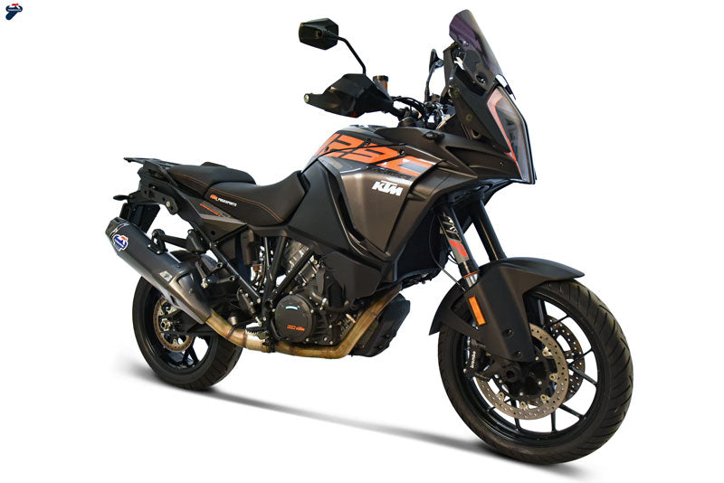 TERMINALE SCARICO TERMIGNONI TITANIO NERO OMOLOGATO KTM SUPER ADV 1290 2019 - 20