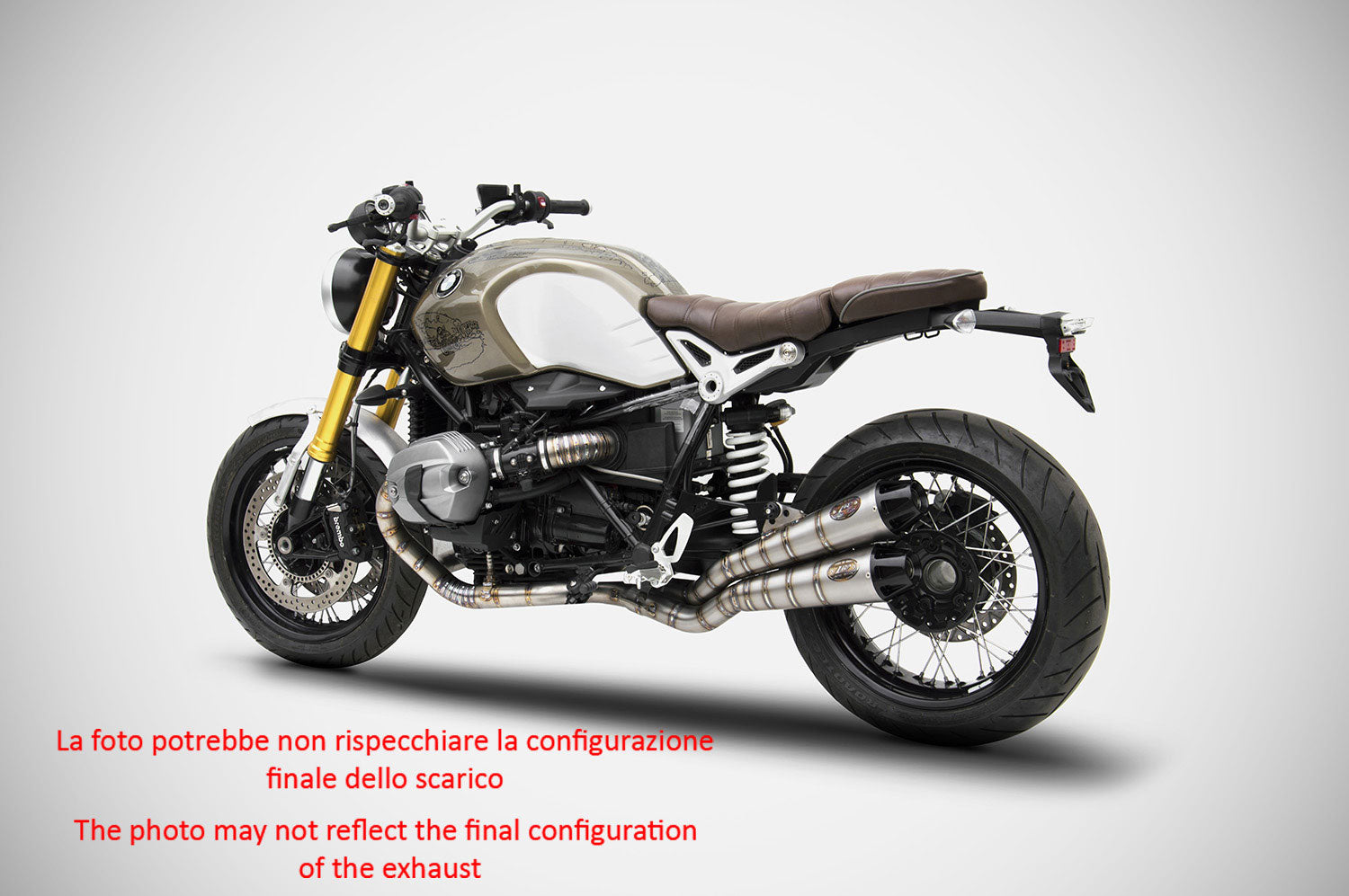 EXHAUST ZARD 2 1 2 LONG RACING FULL TITANIUM BMW R NineT 2015-19 