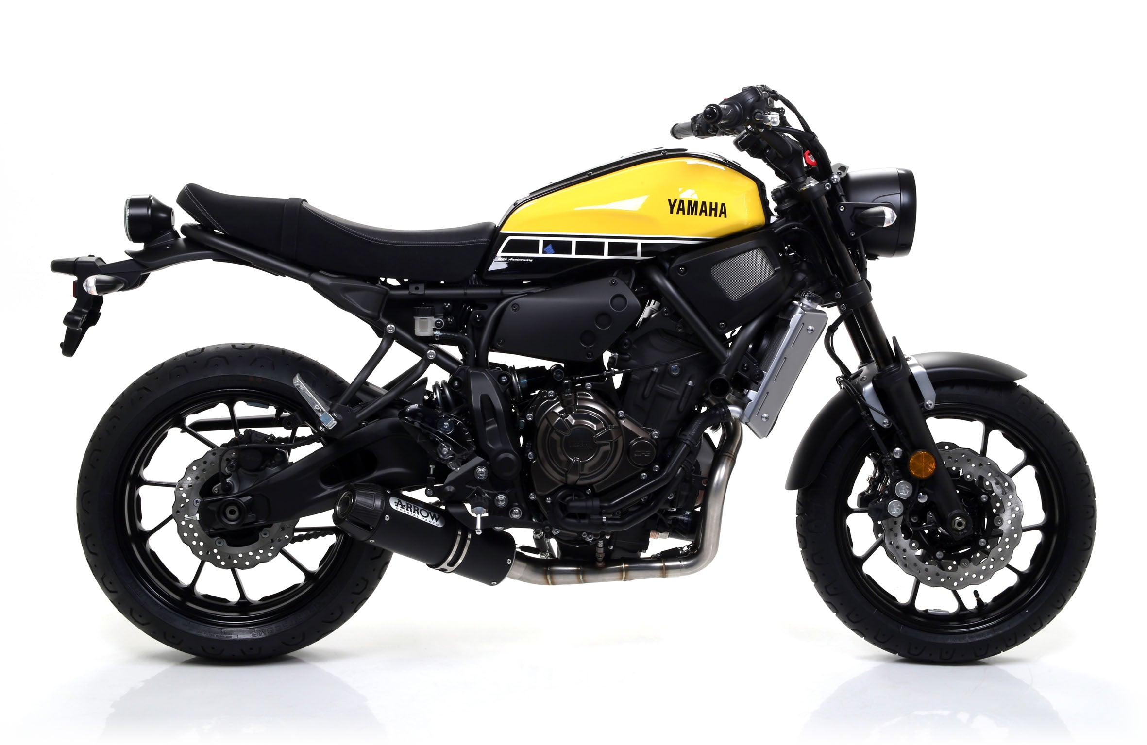 COMPLETE EXHAUST APPROVED REBEL TITANIUM-CARB ARROW YAMAHA XSR 700 2016-20