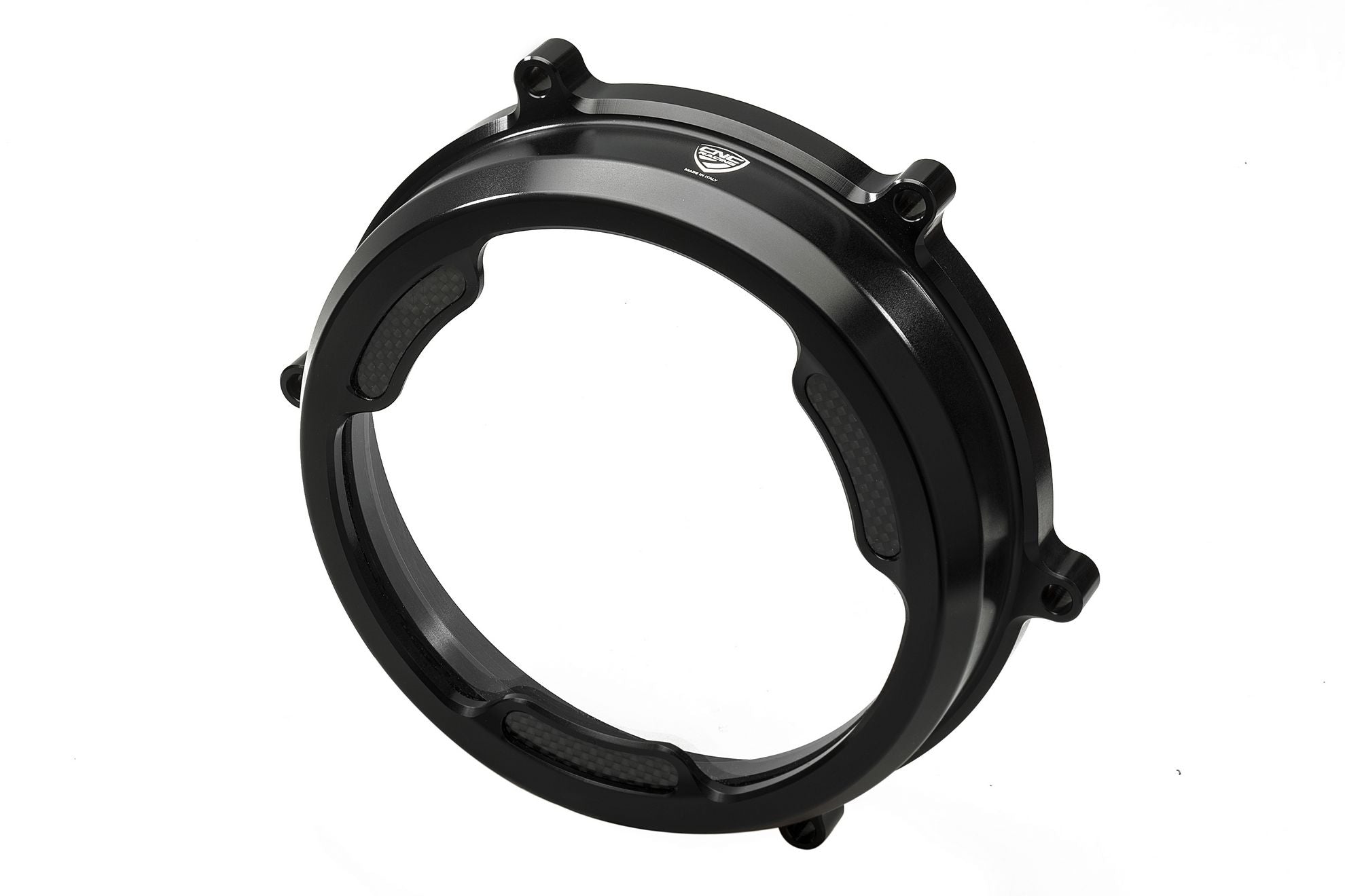 Clear oil bath clutch cover CARBON CNC RACING DUCATI 1199 PANIGALE / S / R
