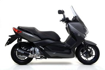 SCARICO COMPLETO ARROW OMOLOGATO URBAN ALLUMINIO NERO YAMAHA XMAX 250 09-16