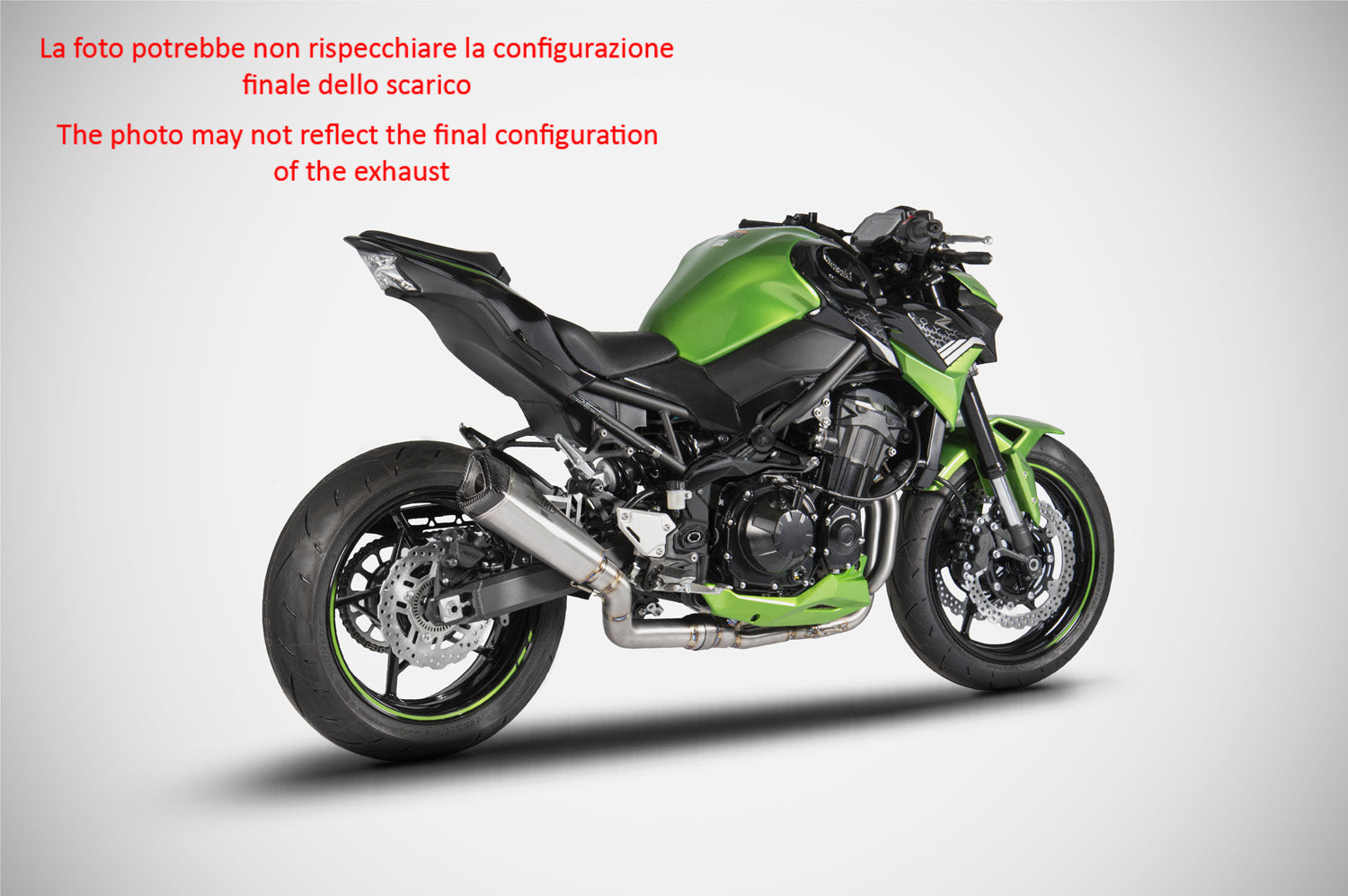SCARICO COMPLETO ZARD INOX - TITANIO RACING KAWASAKI Z900 A2 2020-23