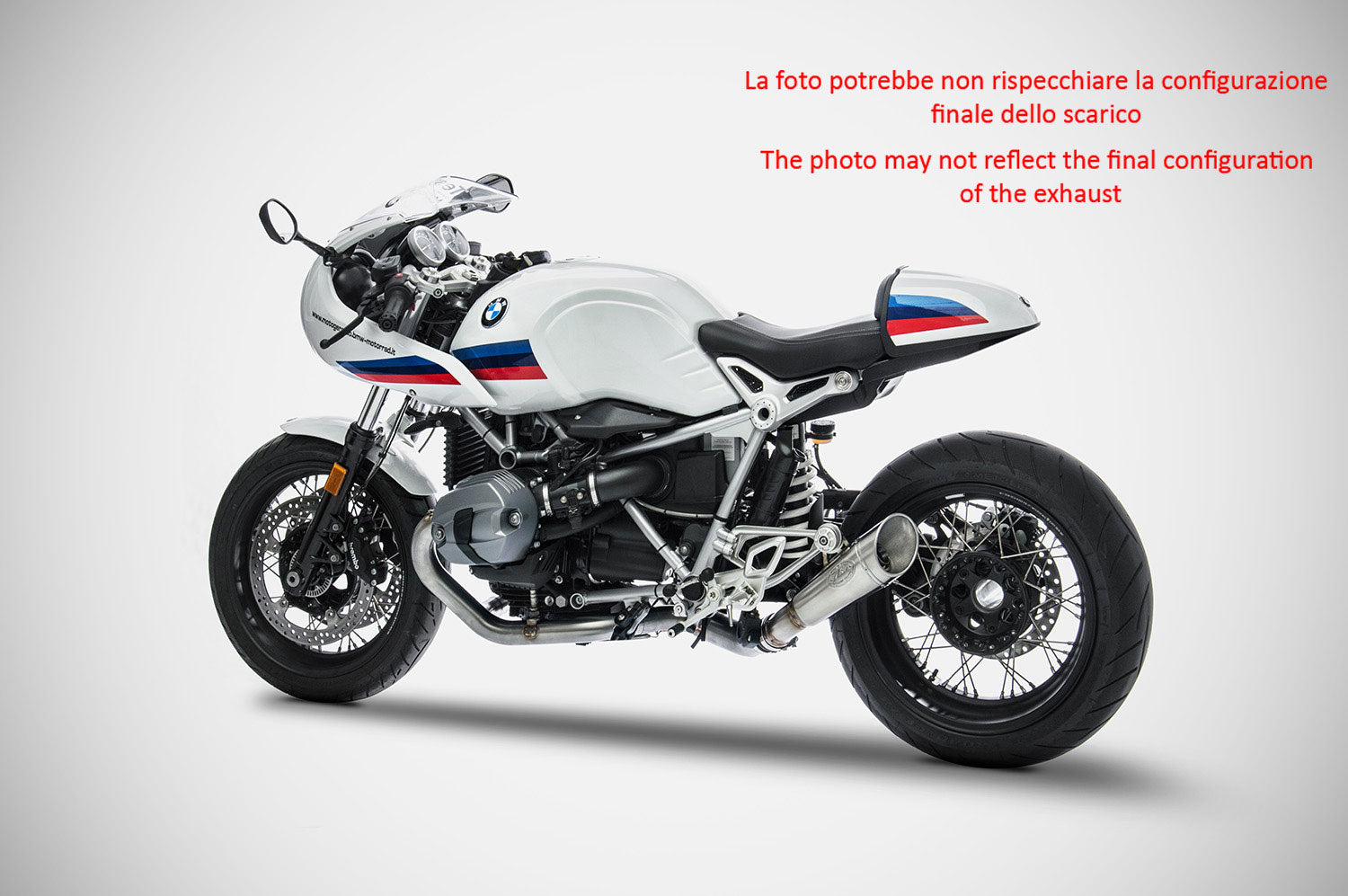 SILENZIATORE ZARD GP RACING INOX BMW R NineT PURE 2017-19