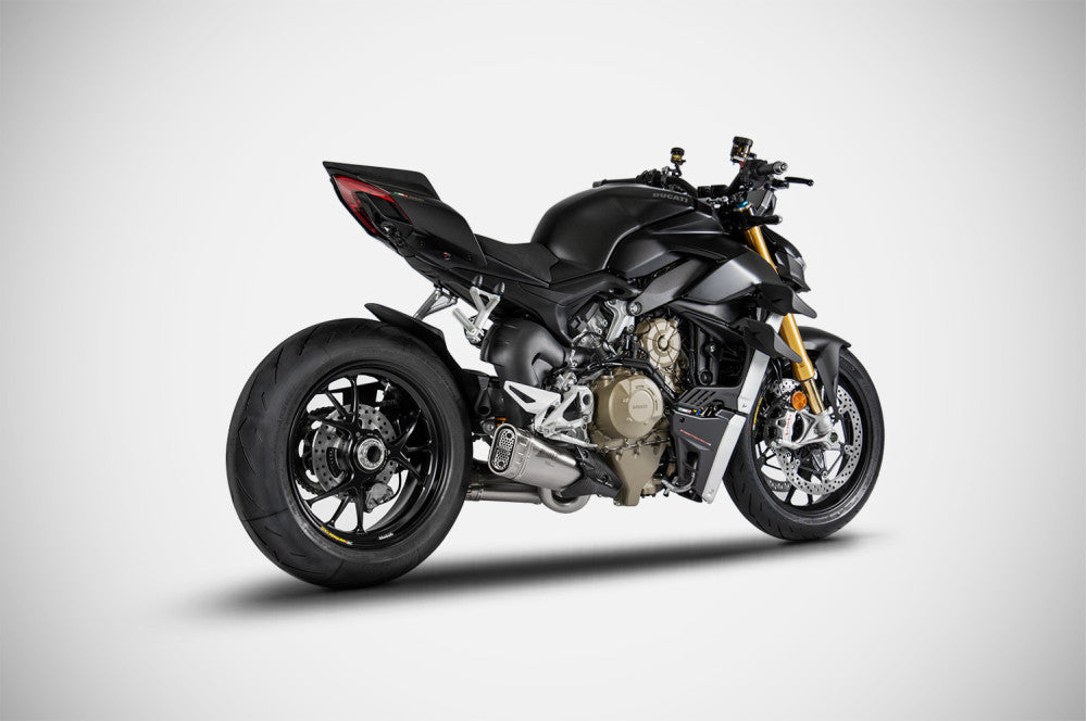 EXHAUST ZARD TITANIUM SUB-ENGINE RACING DUCATI STREETFIGHTER V4 2020-22