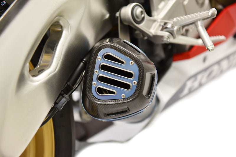 COMPLETE EXHAUST TERMIGNONI CONICAL TITNIUM BLACK + GRID HONDA CBR 1000 17-19