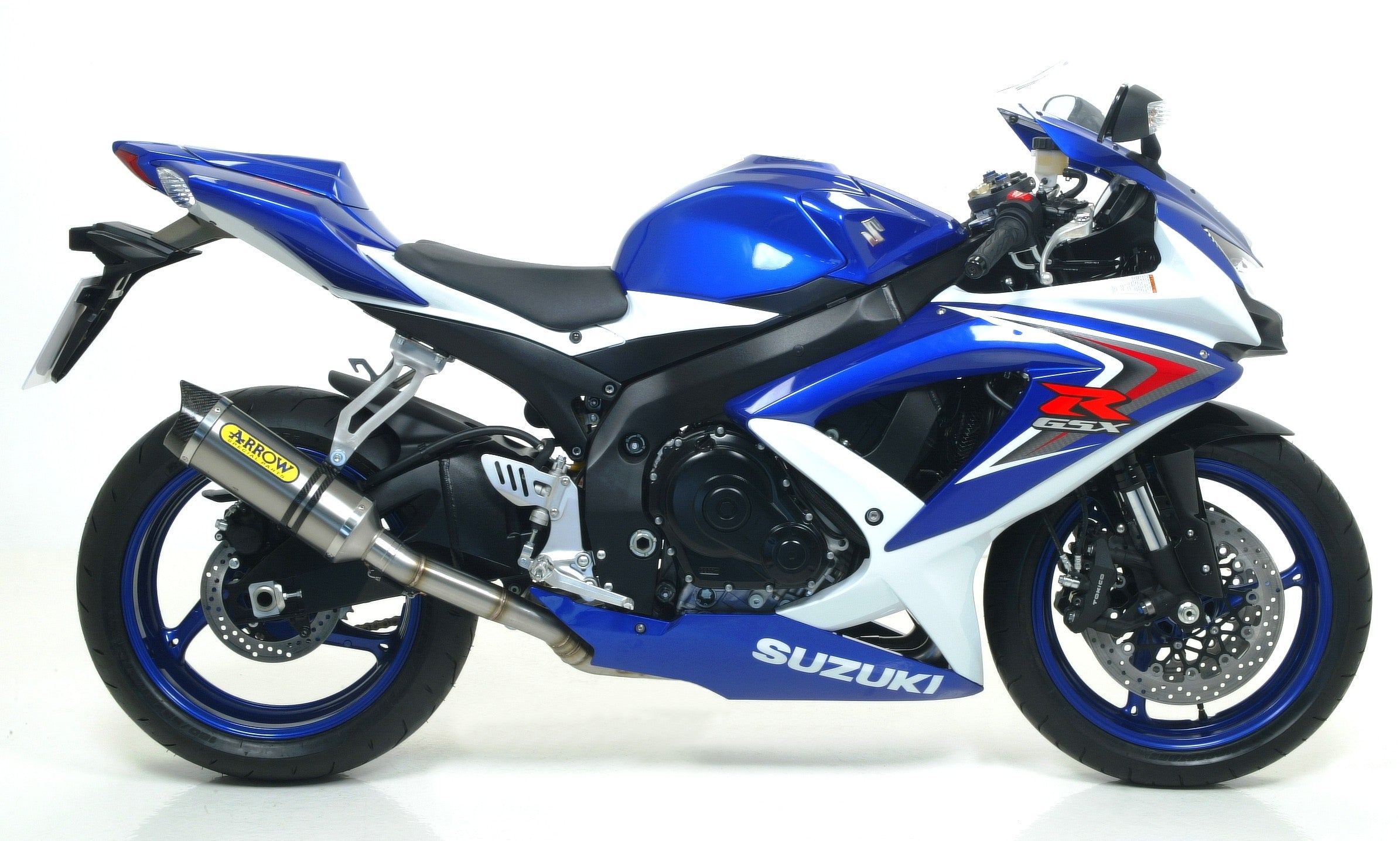 SCARICO COMPLETO THUNDER OMOLOGATO TITANIO-CARBONIO ARROW SUZUKI GSXR 750 08-10
