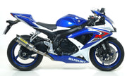 SCARICO MARMITTA THUNDER OMOLOGATO TITANIO-CARBONIO ARROW SUZUKI GSXR 750 08-10