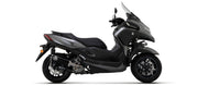COMPLETE EXHAUST APPROVED URBAN BLACK ALU-BLACK ARROW YAMAHA TRICITY 300 21-22
