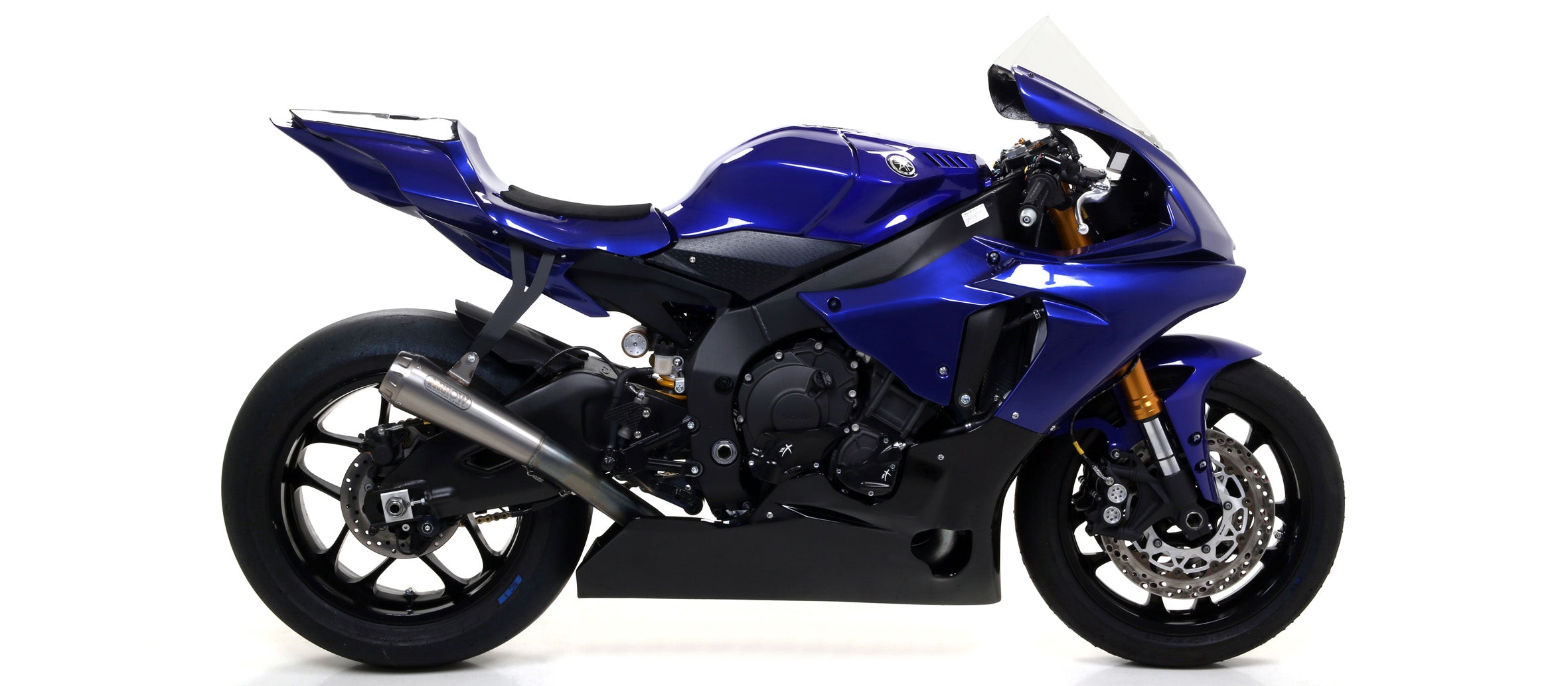 KIT MID-PIPE SILENCER PRO-RACE TITANIUM Ø60MM ARROW YAMAHA YZF 1000 R1 17-22