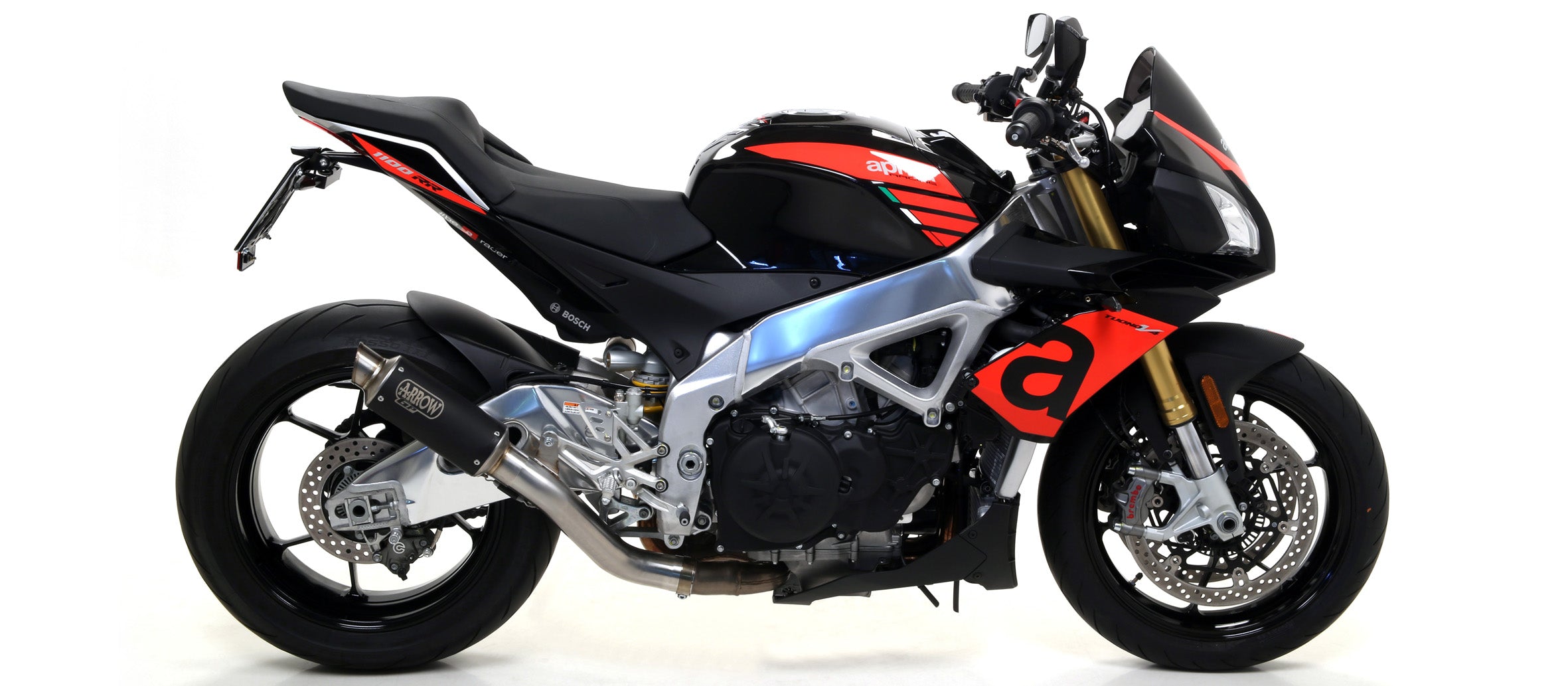 KIT SILENCER GP2 FULL TITANIUM ARROW APRILIA TUONO V4 1100 FACTORY 2017-18