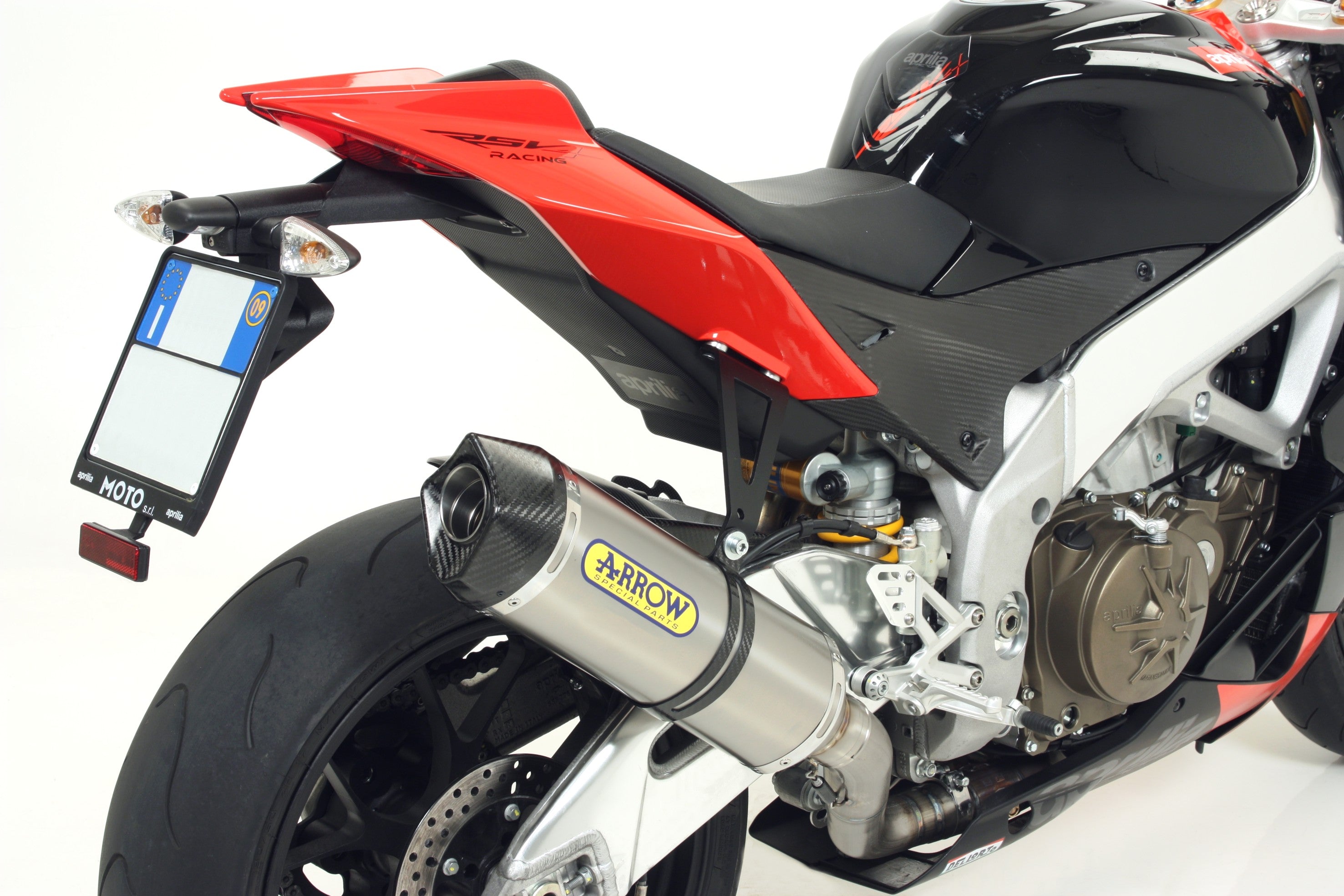 SILENCER RACE-TECH TITANIUM-CARB ARROW APRILIA RSV 4 09-15