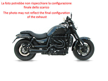 ZARD FULL EXHAUST SYSTEM SPORT STAINLESS STEEL RACING TRIUMPH ROCKET III 2006-16
