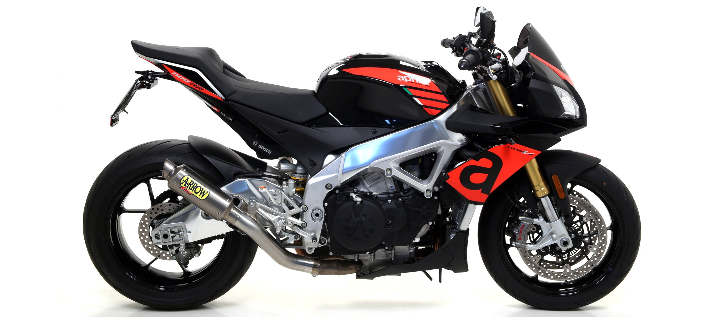 KIT SILENCER GP2 FULL TITANIUM ARROW APRILIA TUONO V4 1100 FACTORY 2017-18