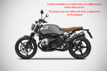 ZARD SLIP-ONS THUNDERBOLT STAINLESS STEEL RACING BMW R NINE T SCRAMBLER 2021-23
