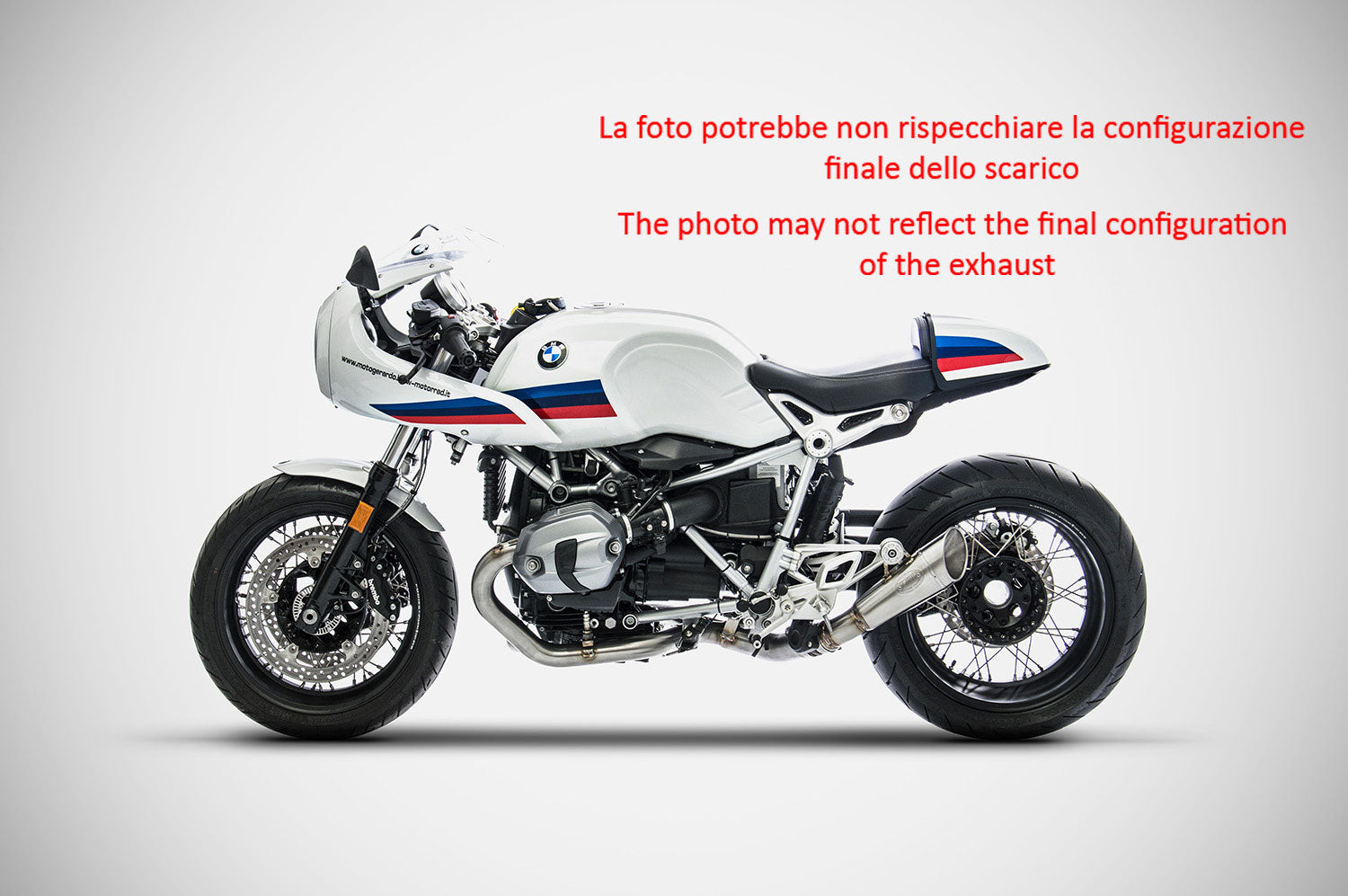 SILENZIATORE ZARD GP RACING INOX BMW R NineT 2021-23